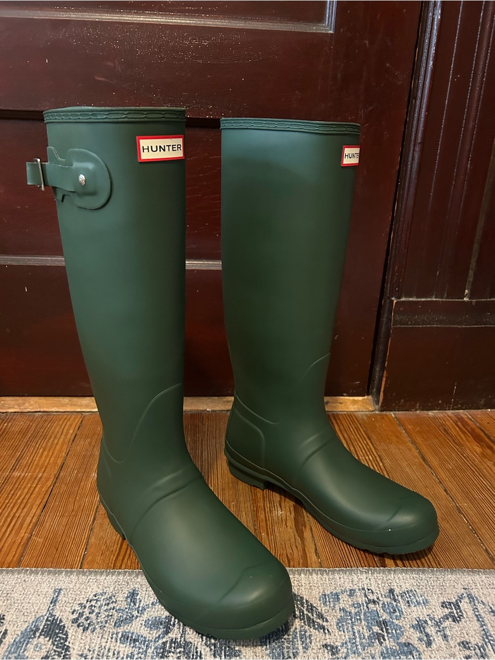 Green Hunter Boots